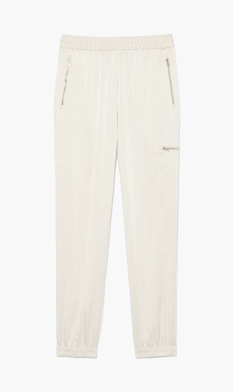 Lacoste White Fluid Zipped Pocket Pants for Women
Lacoste White Fluid Zipped Pocket Pants for Women