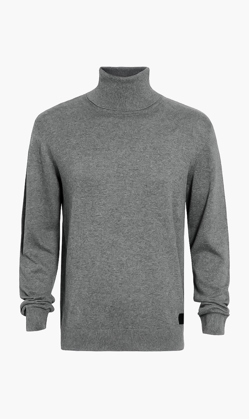Turtle Neck Sweater, Grey