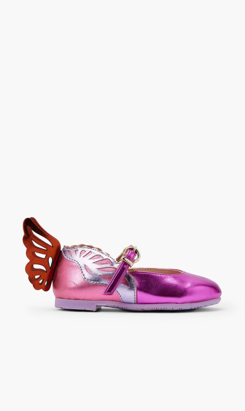 Sophia Webster Pink Heavenly Flat for Girls | The Deal Outlet