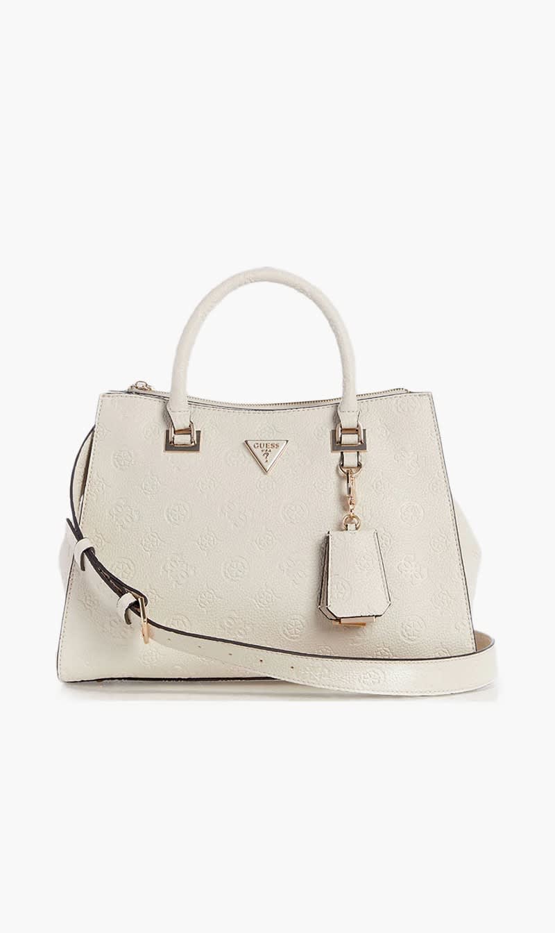 Guess White Cresidia Society Satchel Bag for Women | The Deal Outlet
Guess White Cresidia Society Satchel Bag for Women | The Deal Outlet