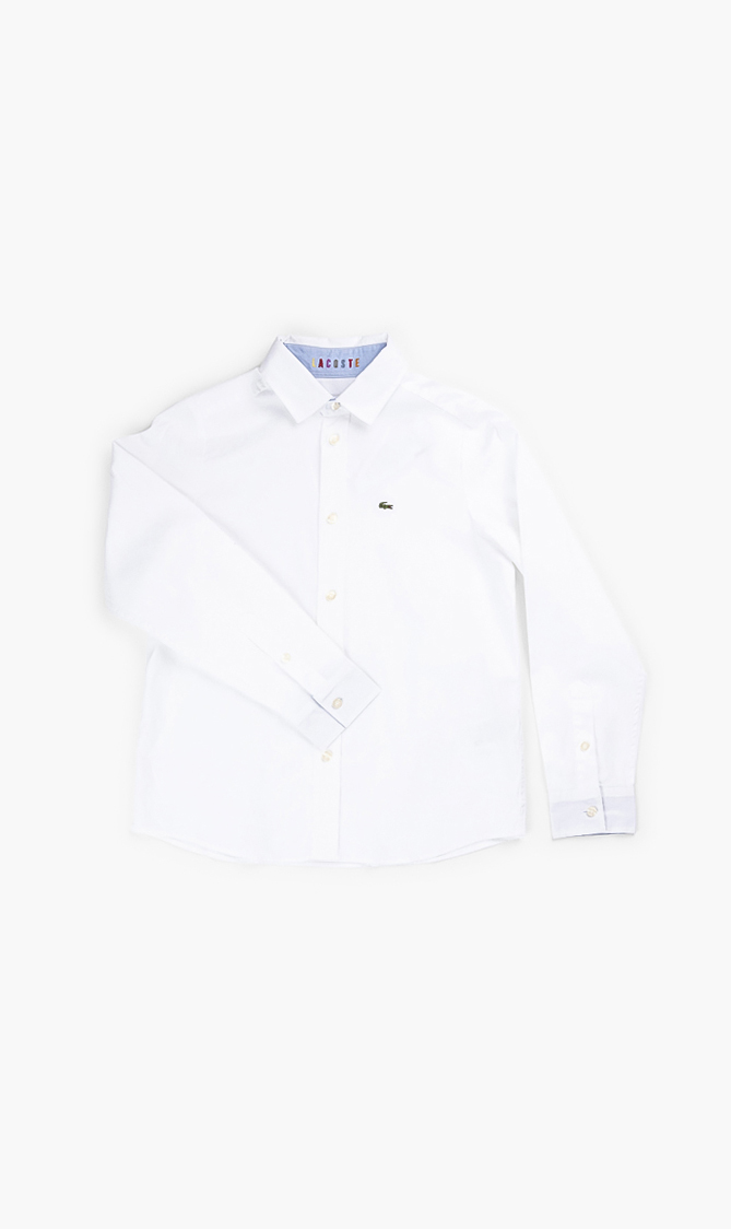 Button-down Oxford Shirt, White 
Button-down Oxford Shirt, White