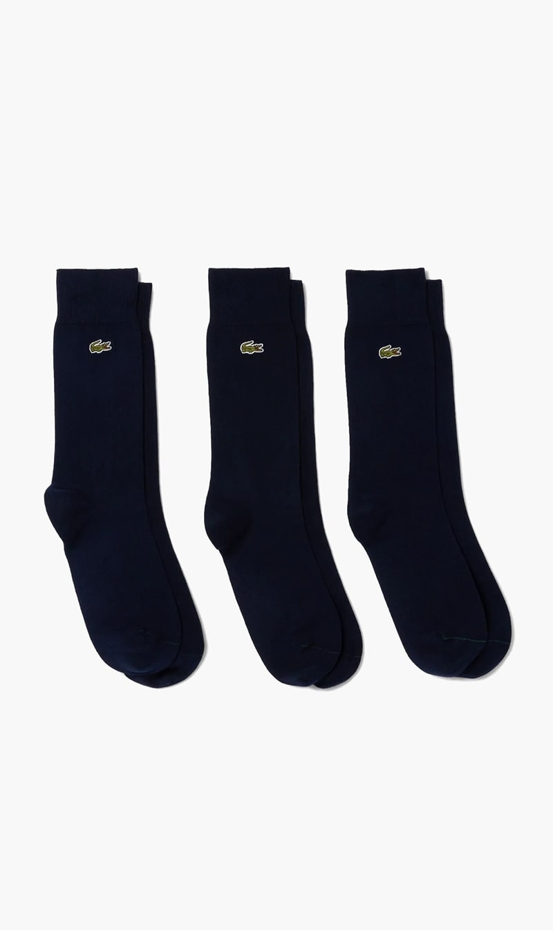 Lacoste Blue Long Socks Set Of 3 for Men
Lacoste Blue Long Socks Set Of 3 for Men