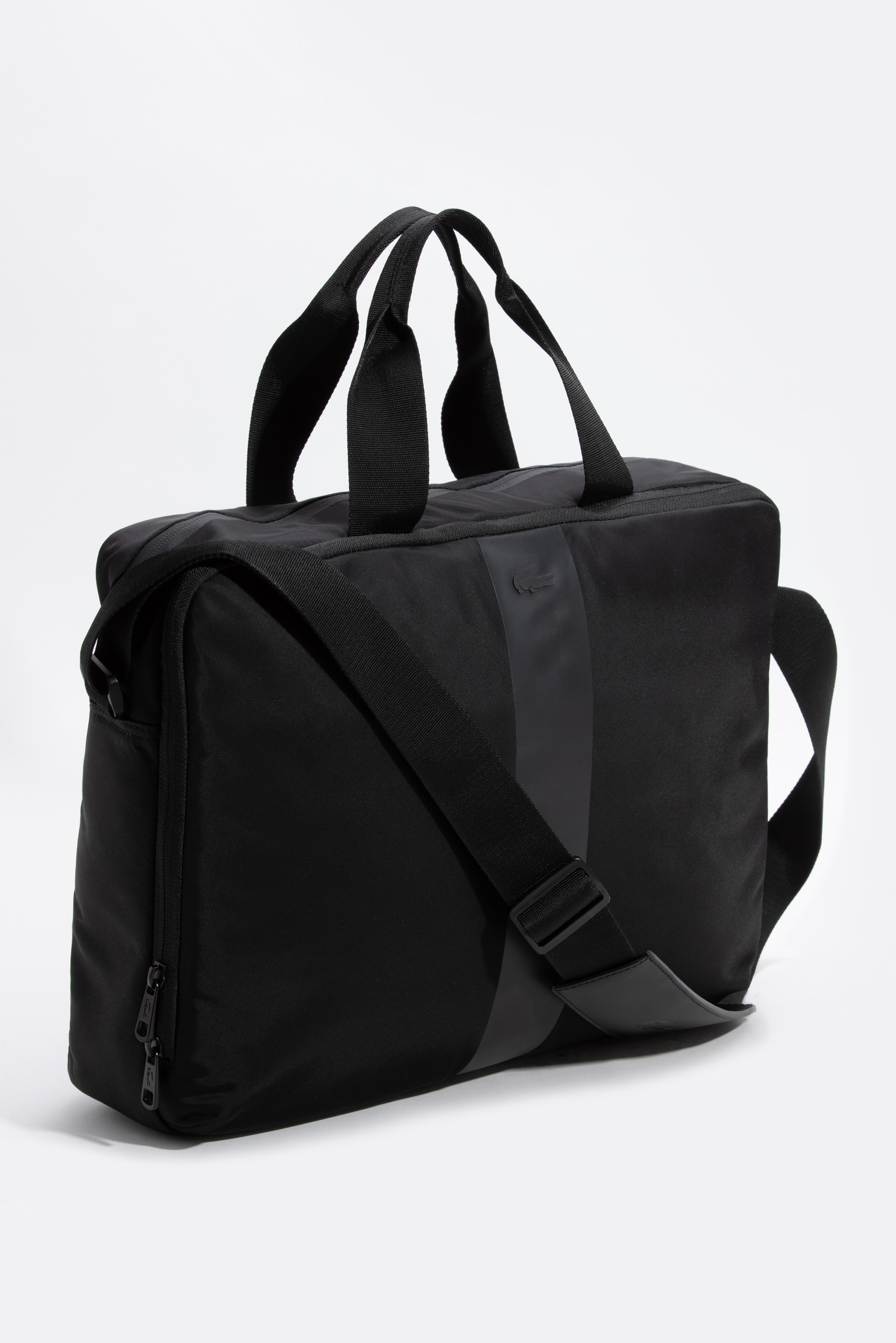 Lacoste Urban Trek Contrast Accents Nylon Computer Bag