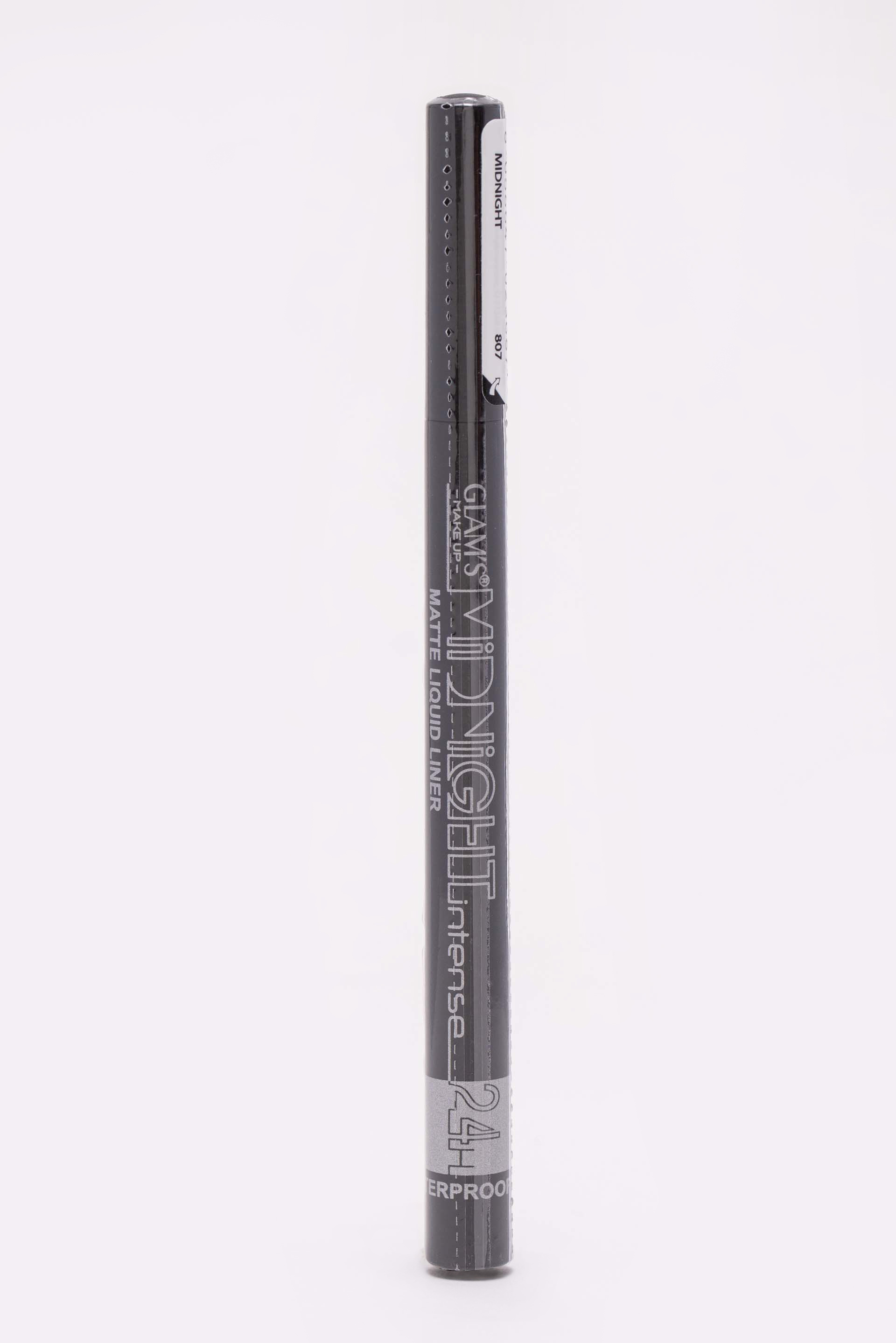 Glam's Midnight Intense Matte Liquid Liner, Midnight 807