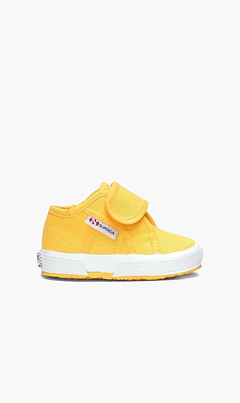 Superga Yellow Strap Baby Sneakers for Boys | The Deal Outlet