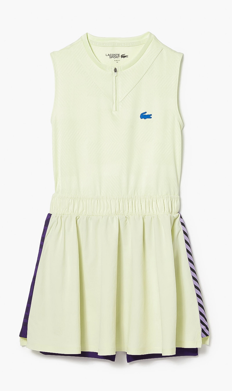 Sport Built-in Shorty Tennis Dress, Green