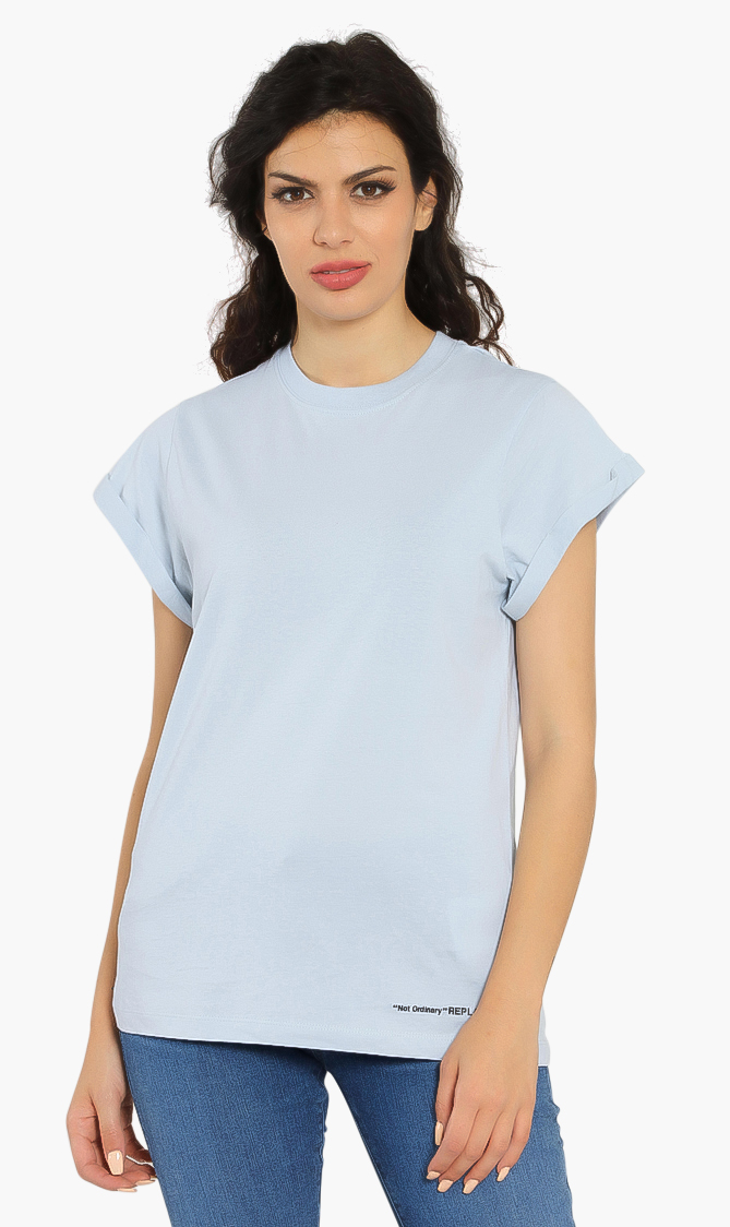 REPLAY Solid Organic Cotton T-shirt