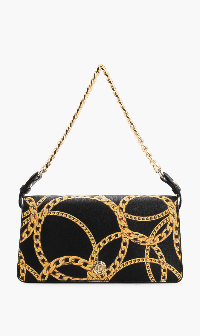 Baldinini Helen Leather Shoulder Bag