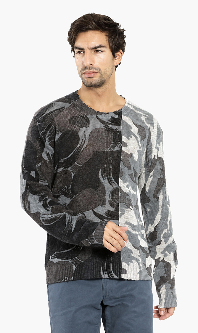 ZADIG & VOLTAIRE Kennedy Camou Pullover
