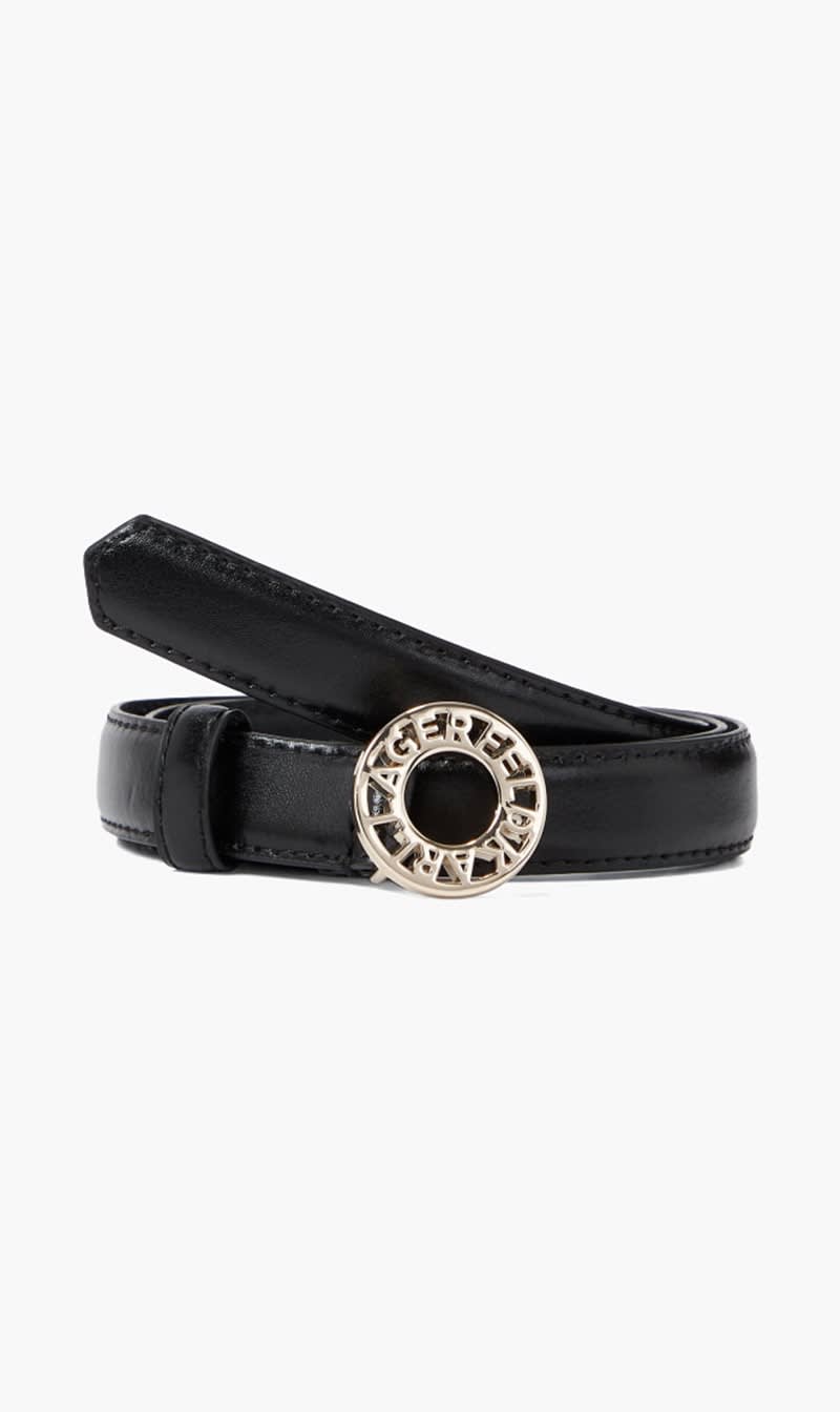 Karl Lagerfeld Black Round Logo Belt for Women | The Deal Outlet
Karl Lagerfeld Black Round Logo Belt for Women | The Deal Outlet
