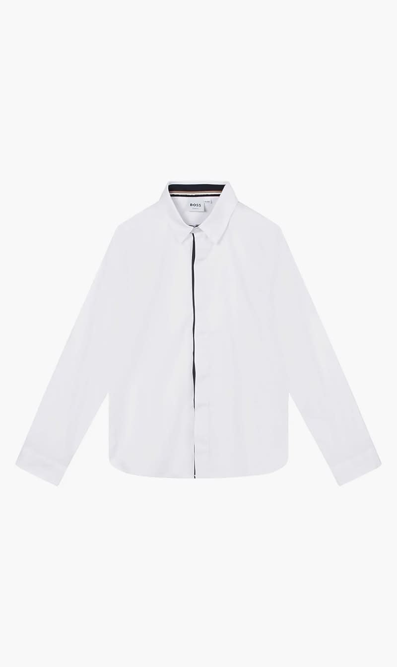 Hugo Boss White Long Sleeved Shirt for Boys
Hugo Boss White Long Sleeved Shirt for Boys