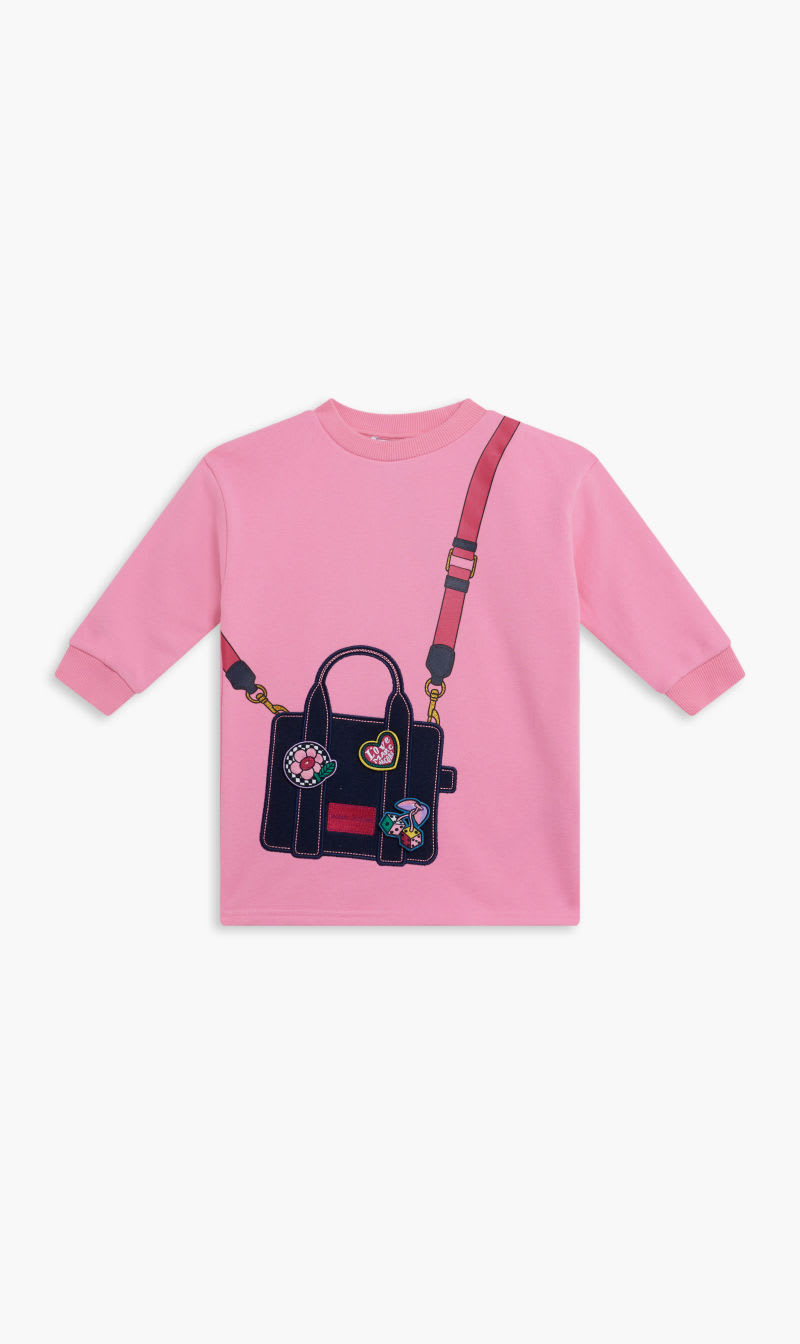 Marc Jacobs Pink Sweat Bag Dress for Girls | The Deal Outlet