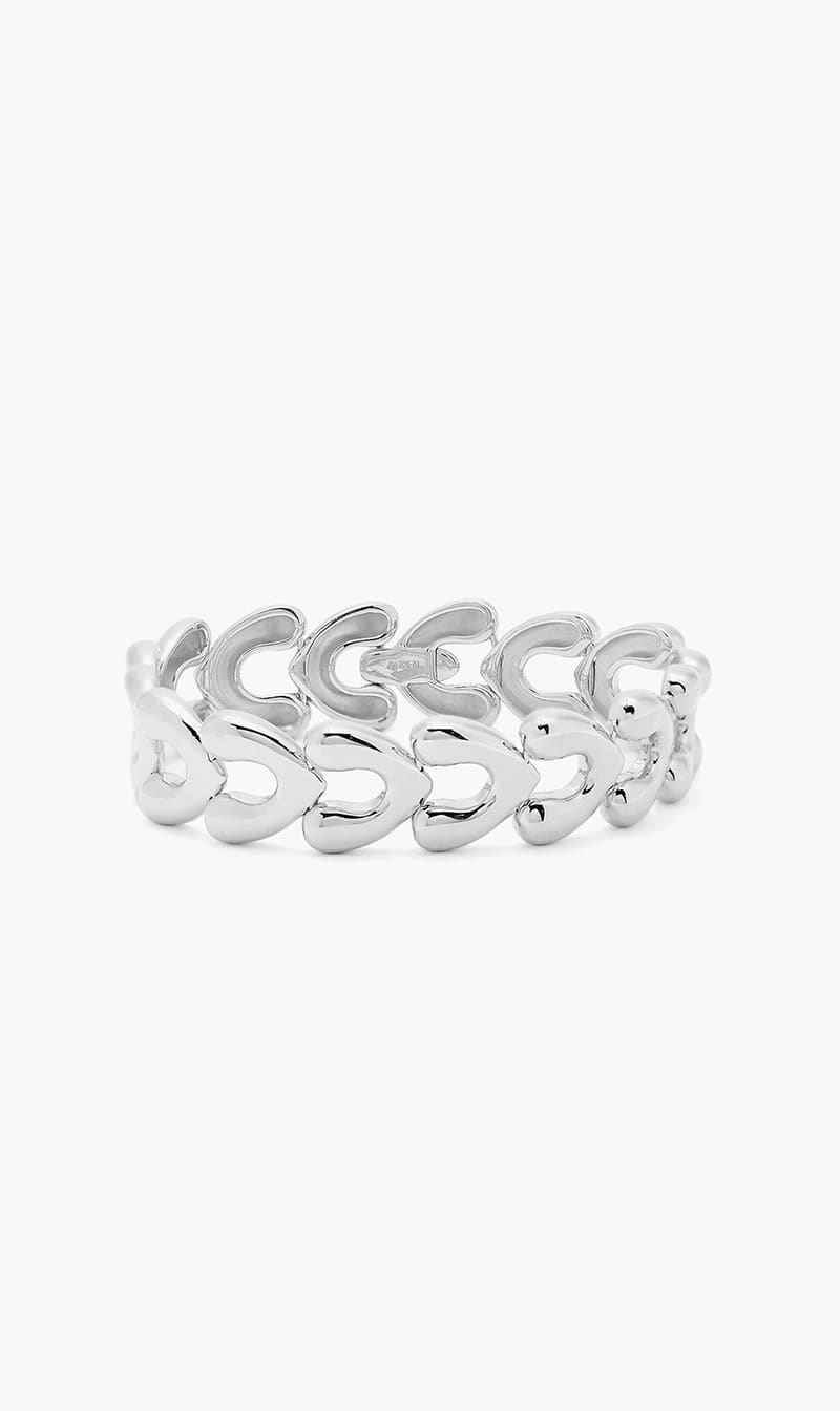 Annika Inez Silver Heart Link Bracelet for Women | The Deal Outlet
Annika Inez Silver Heart Link Bracelet for Women | The Deal Outlet