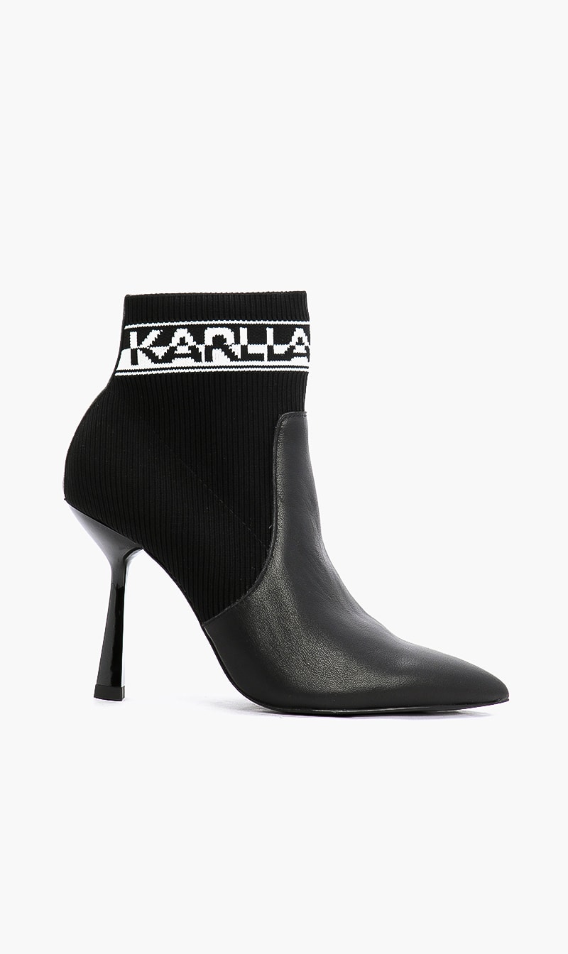Karl Lagerfeld Black Spekulum Logo Ankle Boots for Women | The Deal Outlet
Karl Lagerfeld Black Spekulum Logo Ankle Boots for Women | The Deal Outlet