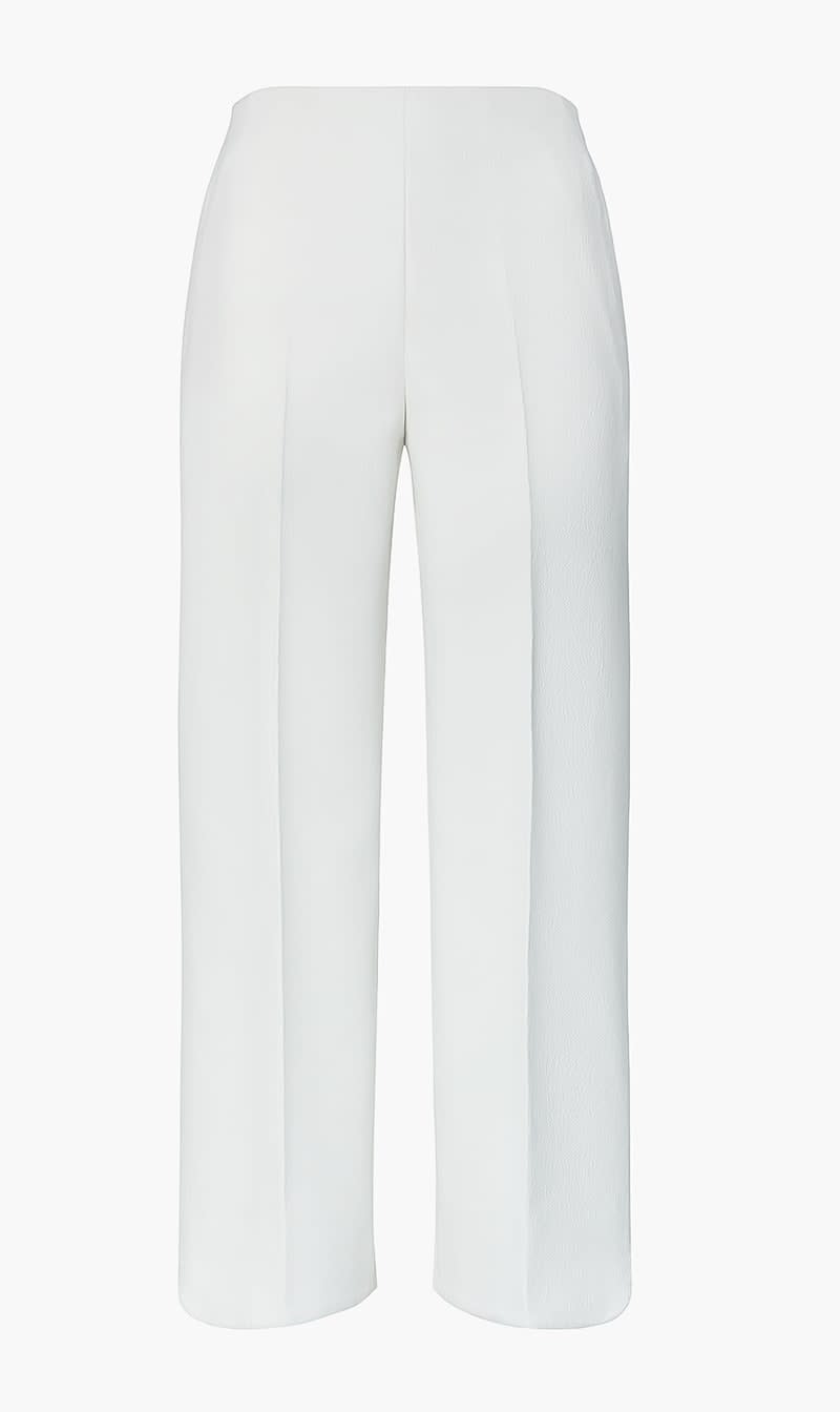 Tory Burch White Cropped Twisted Cotton Pant for Women | The Deal Outlet 
Tory Burch White Cropped Twisted Cotton Pant for Women | The Deal Outlet