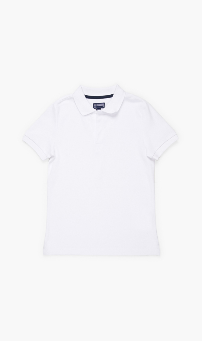 Cotton Pique Polo Shirt