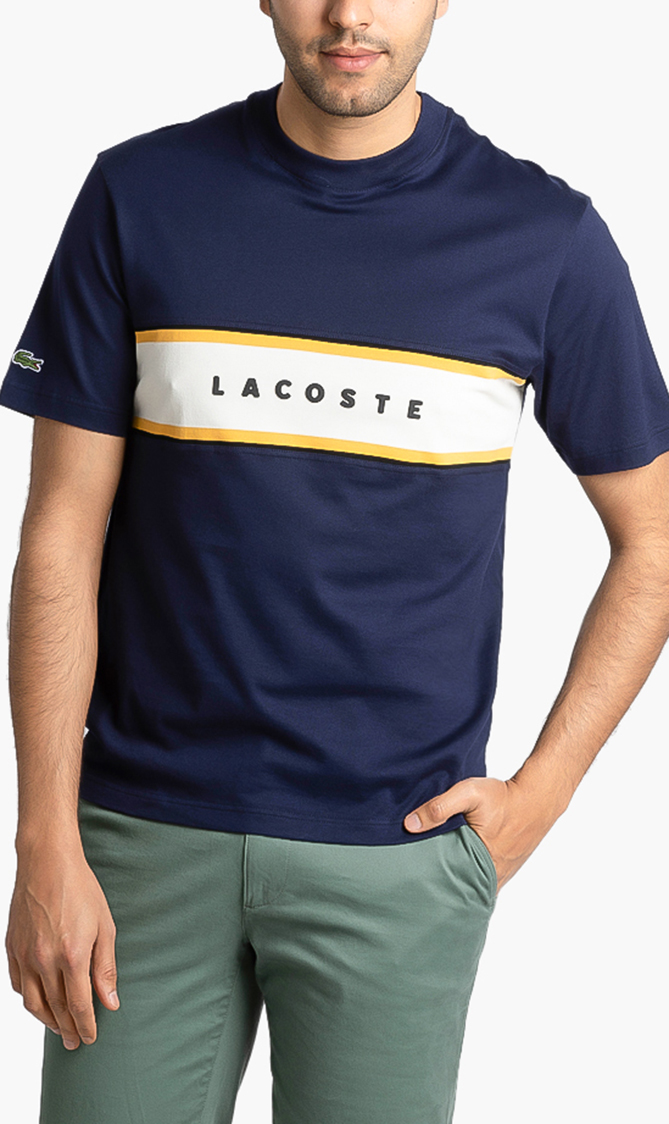 Lacoste Logo Pique Relaxed Fit T-shirt