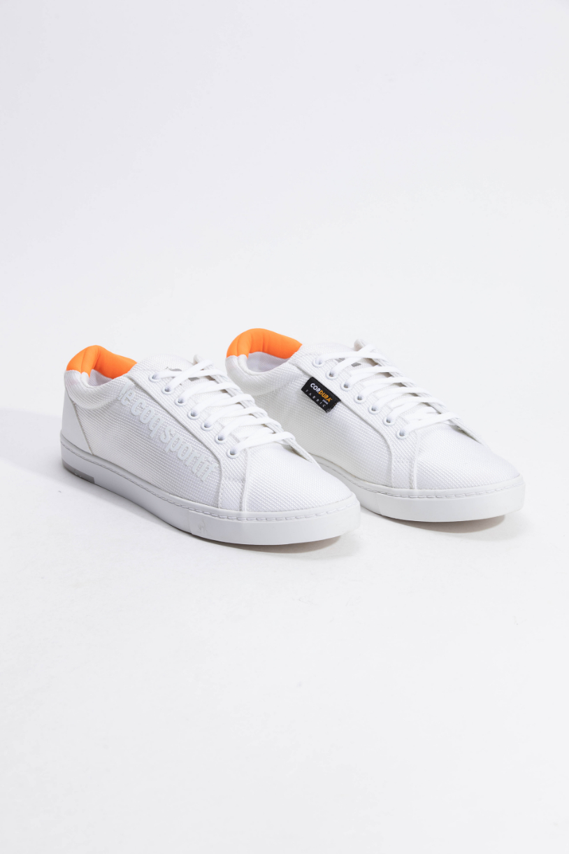 LE COQ SPORTIF Field Tech Optical White Sneakers 
LE COQ SPORTIF Field Tech Optical White Sneakers