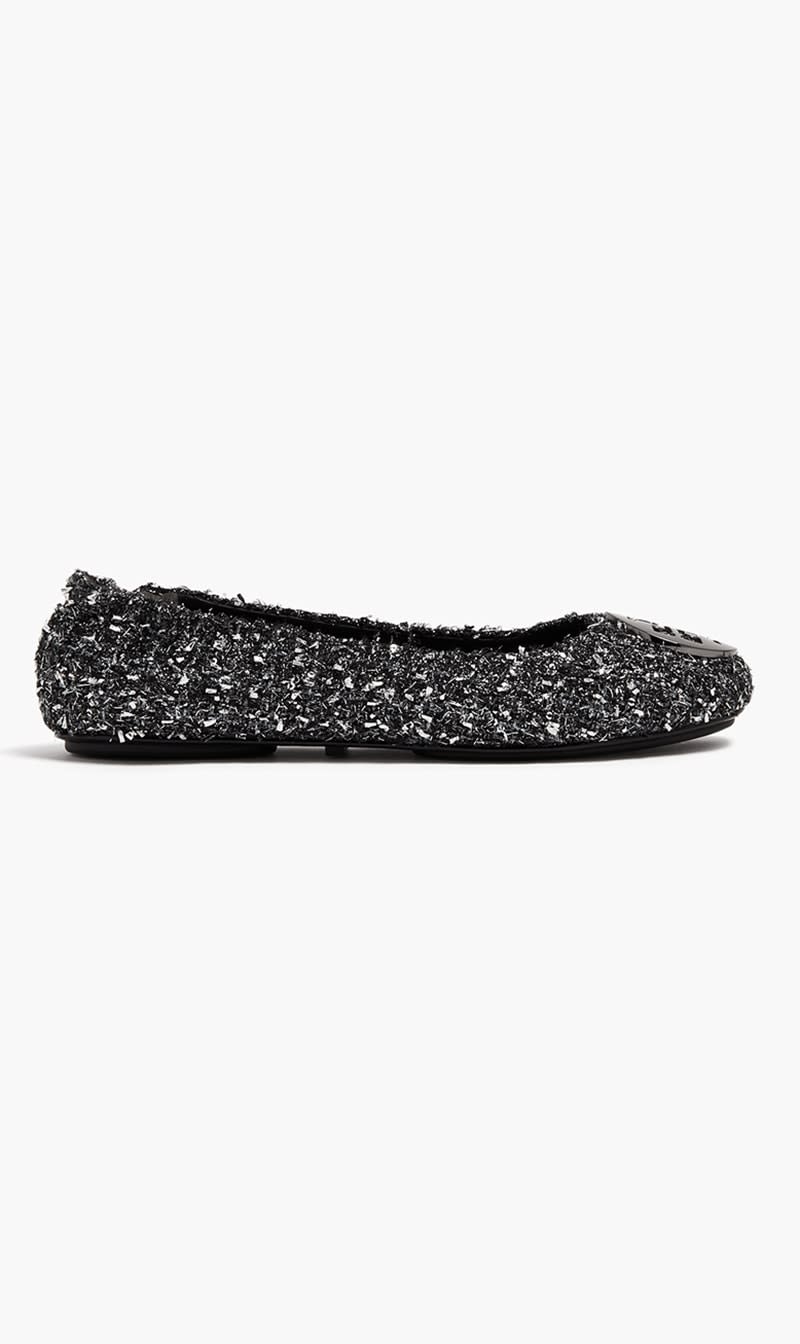 Tory Burch Silver Minnie Travel Ballet Flats for Women | The Deal Outlet
Tory Burch Silver Minnie Travel Ballet Flats for Women | The Deal Outlet