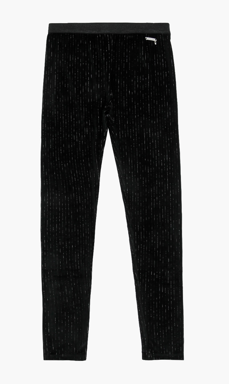 Shimmering Leggings, Black