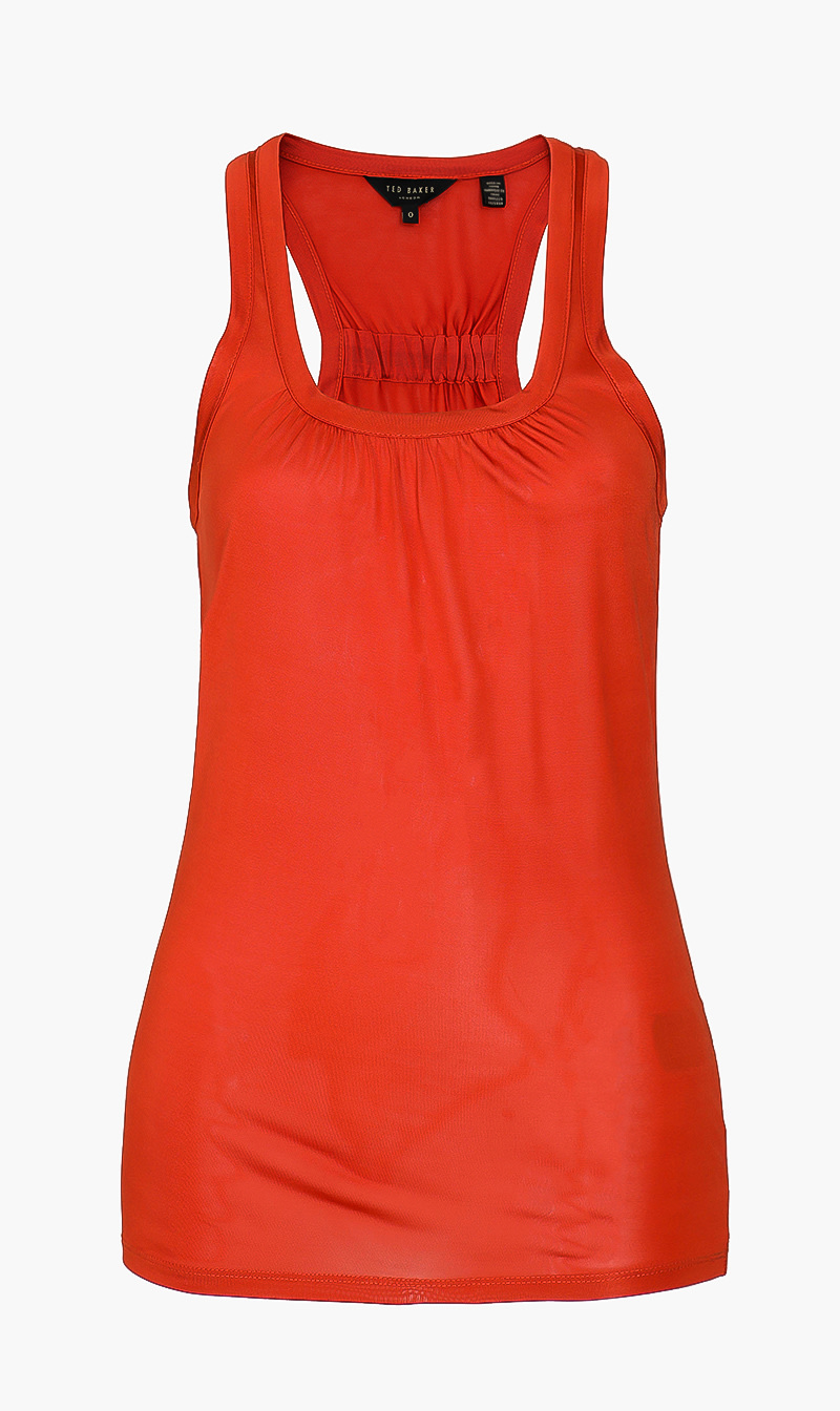 Pleated Detail Cami Top