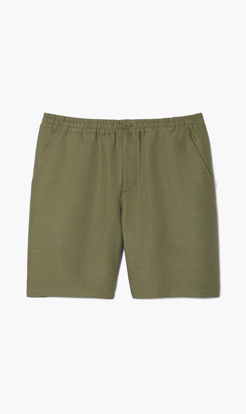 Lacoste Green Regular Fit Linen Blend Shorts for Men
Lacoste Green Regular Fit Linen Blend Shorts for Men