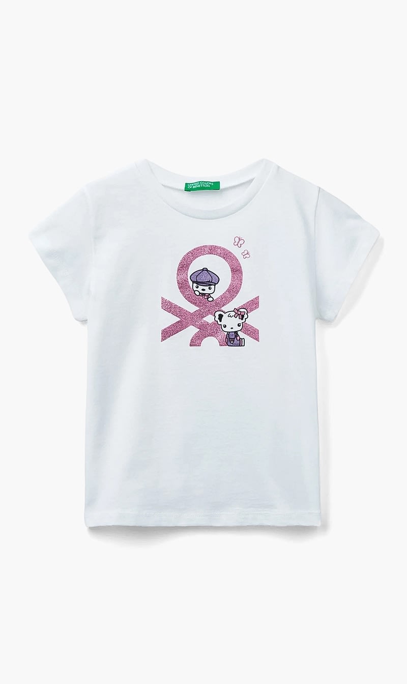 United Colors Of Benetton Beige Organic Cotton Printed T-shirt for Girls
United Colors Of Benetton Beige Organic Cotton Printed T-shirt for Girls