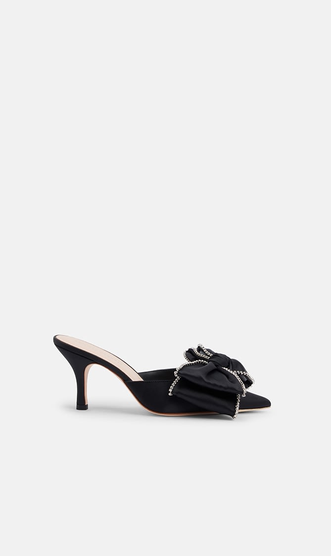 Loeffler Randall Black Margot Bow Mule for Women | The Deal Outlet
Loeffler Randall Black Margot Bow Mule for Women | The Deal Outlet