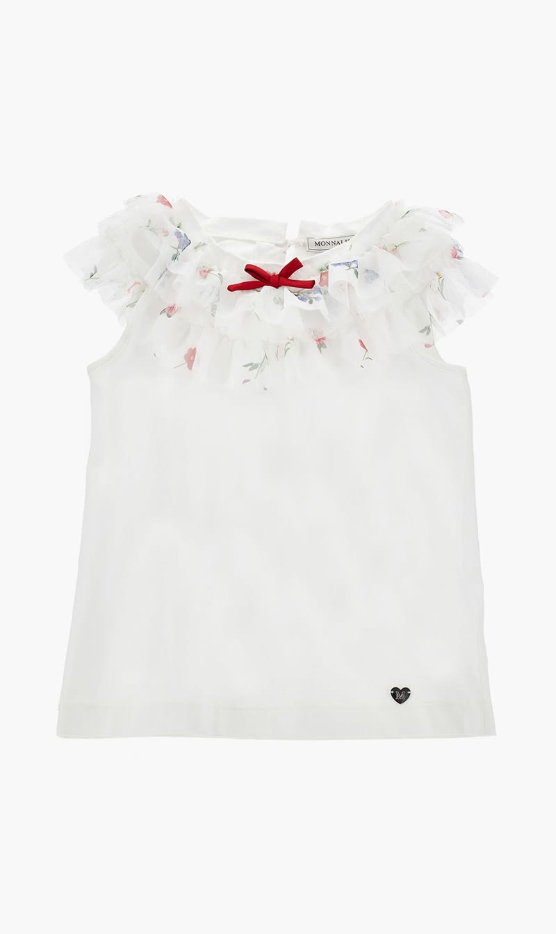 Monnalisa White T Shirt Con Rouches Jerse for Girls | The Deal Outlet
Monnalisa White T Shirt Con Rouches Jerse for Girls | The Deal Outlet