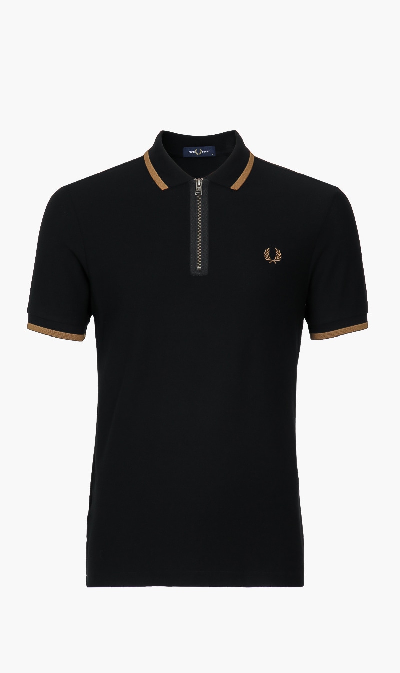 Half Zip Polo Shirt