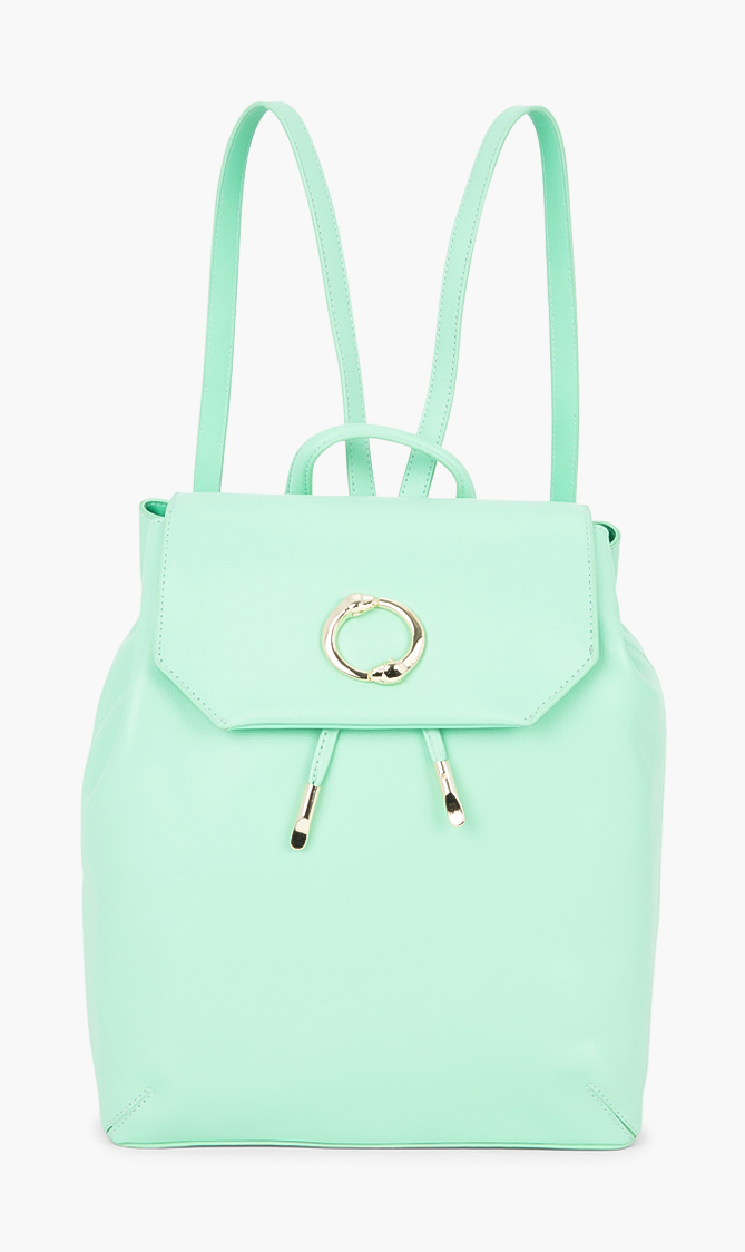 Cavalli Class Doris Leather Backpack