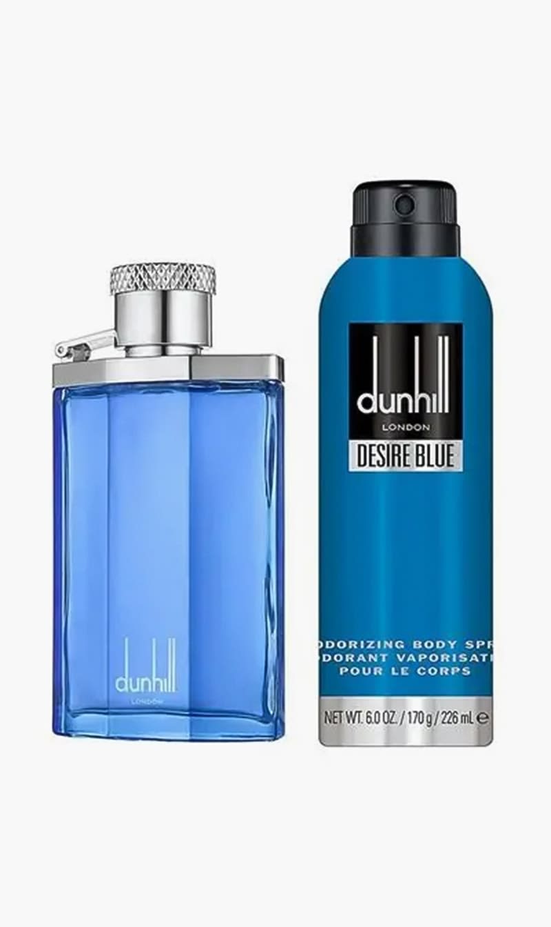 Dunhill Dunhill Desire Blue 2p Set for Men Edt 100 Ml Body Spray 226 Ml for Women
Dunhill Dunhill Desire Blue 2p Set for Men Edt 100 Ml Body Spray 226 Ml for Women