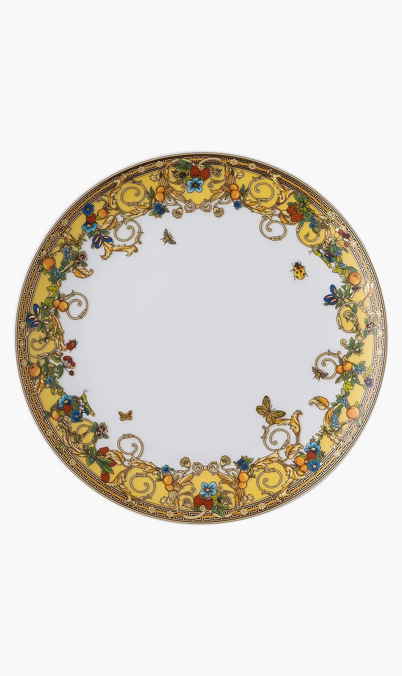 Versace White Vsc Le Jardin De Versace Plate 21 Cm | The Deal Outlet 
Versace White Vsc Le Jardin De Versace Plate 21 Cm | The Deal Outlet