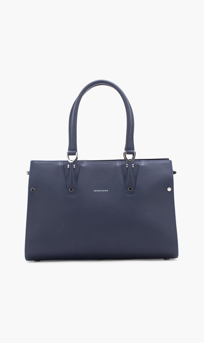 Longchamp Calfskin Medium Tote Bag