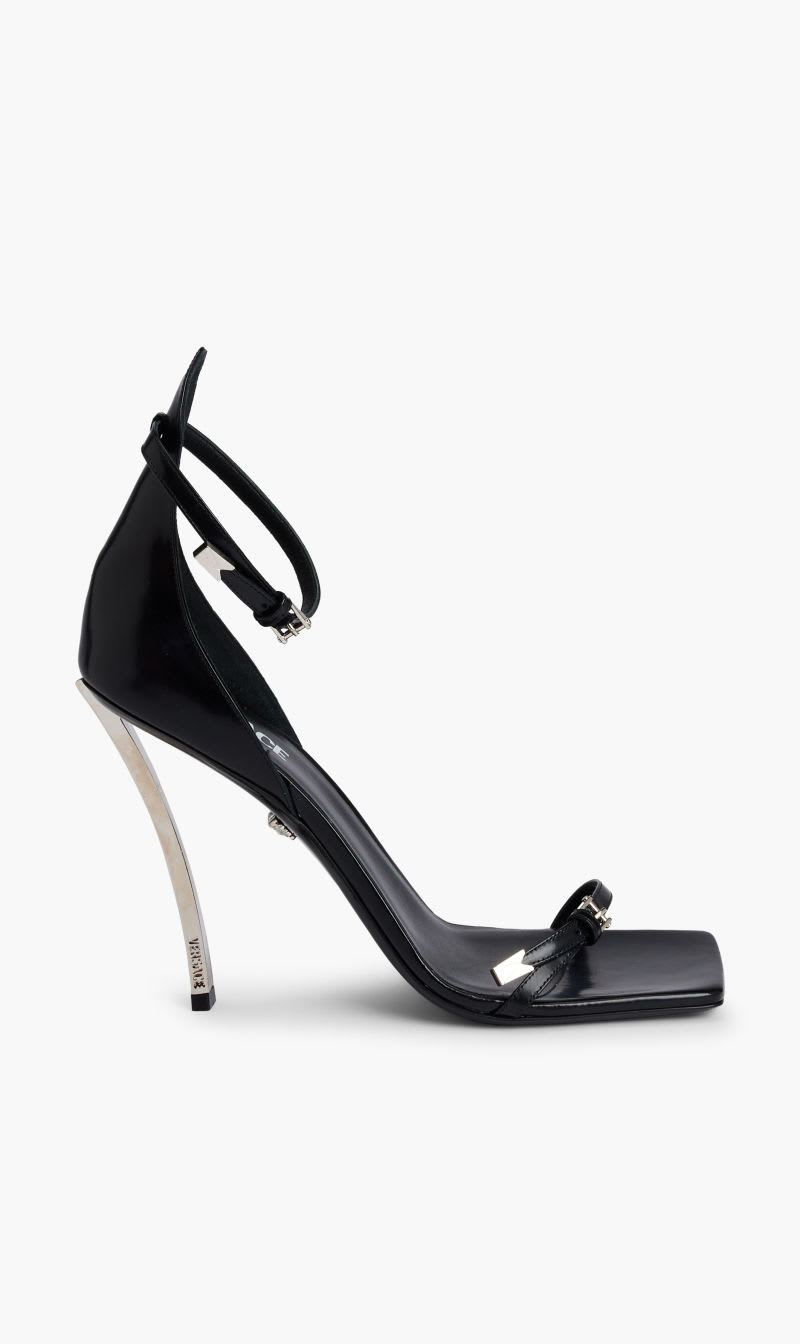 Versace Black Sandals for Women | The Deal Outlet