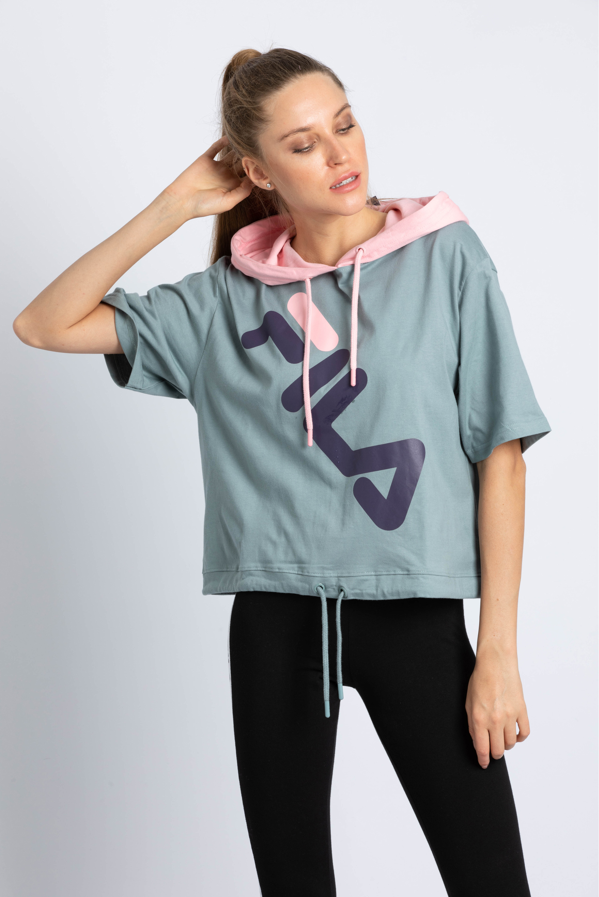 Fila Shea Short Sleeve Hoodie