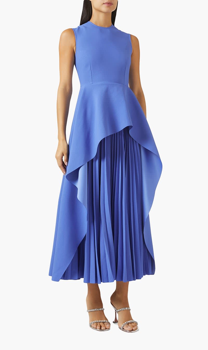 Solace London Blue Severny Midi Dress for Women
Solace London Blue Severny Midi Dress for Women