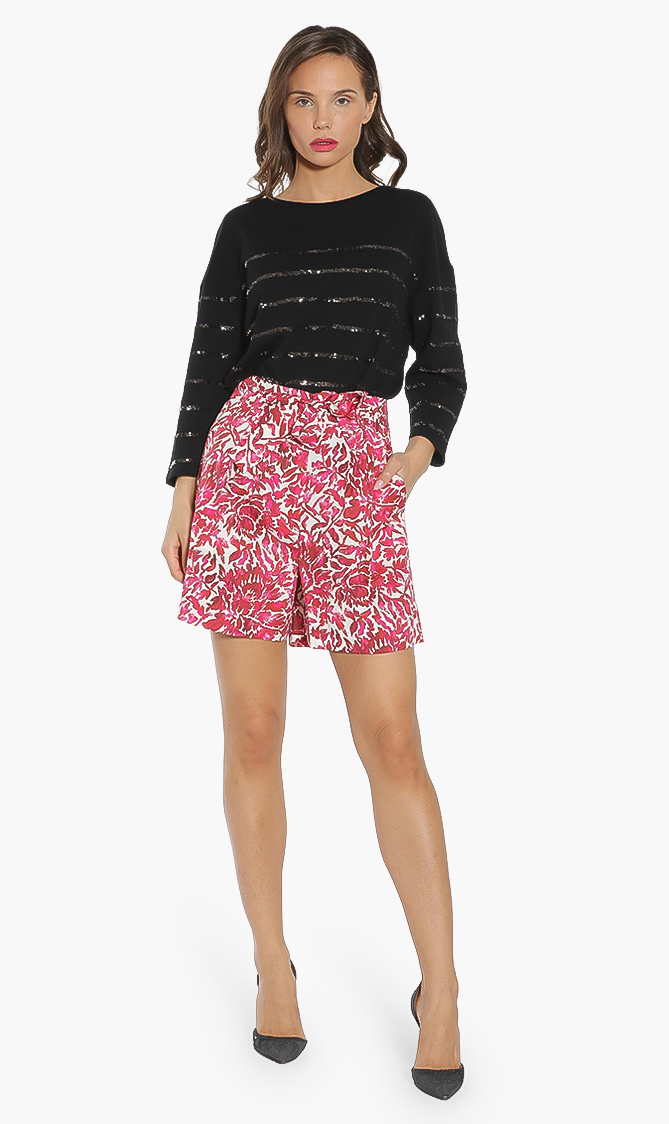 Weekend Maxmara Parana Printed Shorts