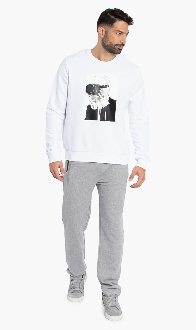 KARL LAGERFELD Drawstring Sweat Pants