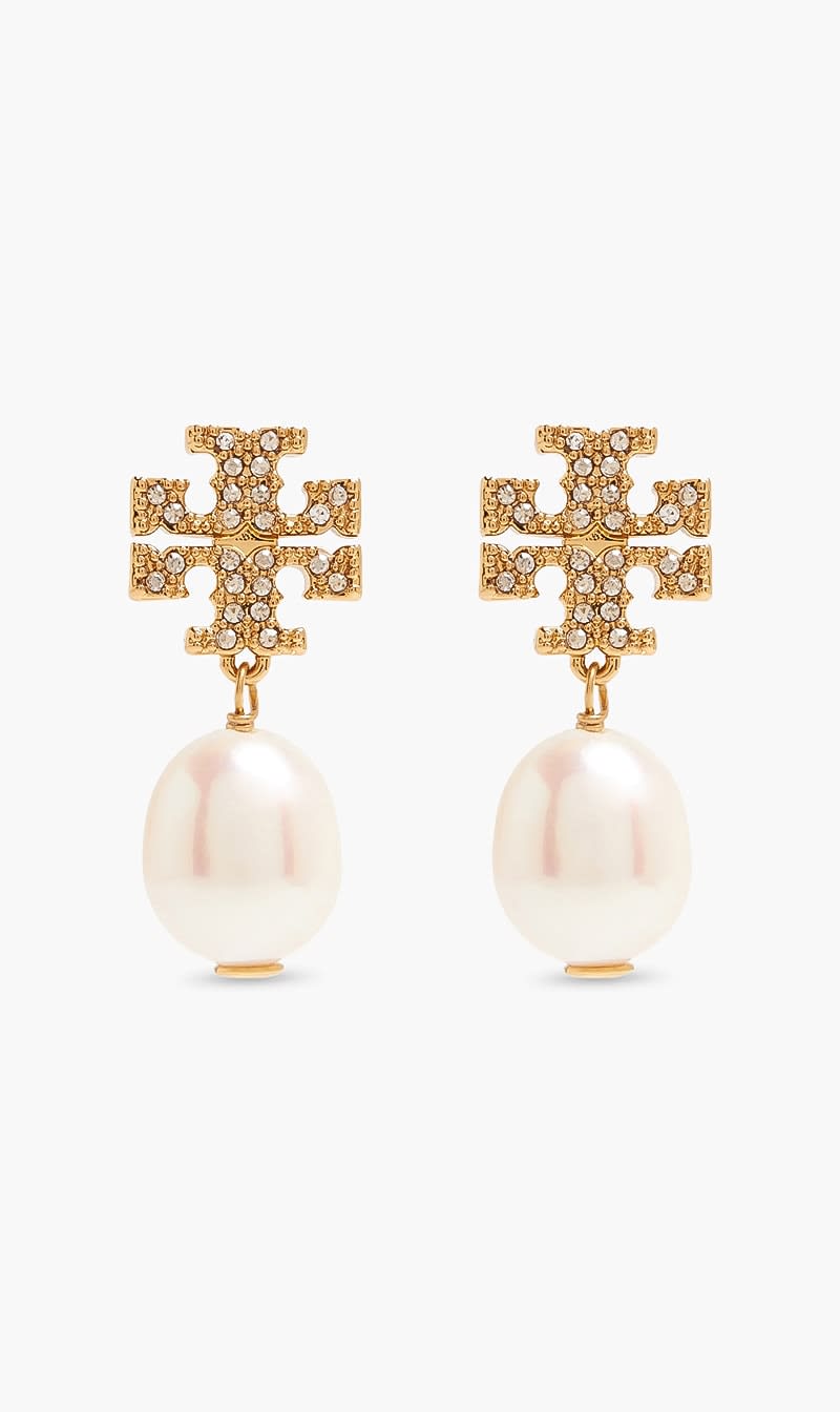 Tory Burch Gold Kira Pavé Pearl Drop Earrings for Women | The Deal Outlet
Tory Burch Gold Kira Pavé Pearl Drop Earrings for Women | The Deal Outlet