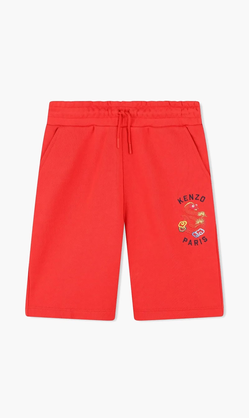 Kenzo Red Snake Embroidered Track Shorts | The Deal Outlet
Kenzo Red Snake Embroidered Track Shorts | The Deal Outlet