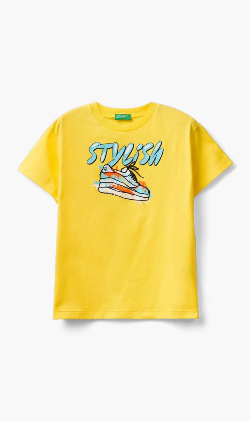 United Colors Of Benetton Yellow Graphic T-shirt for Boys
United Colors Of Benetton Yellow Graphic T-shirt for Boys