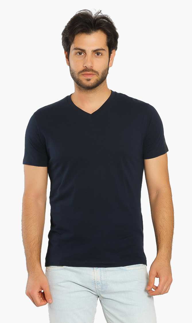 Replay Solid V-neck T-shirt