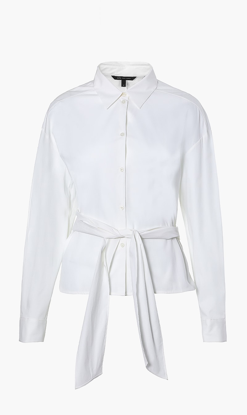 Emporio Armani Knot Tie Shirt