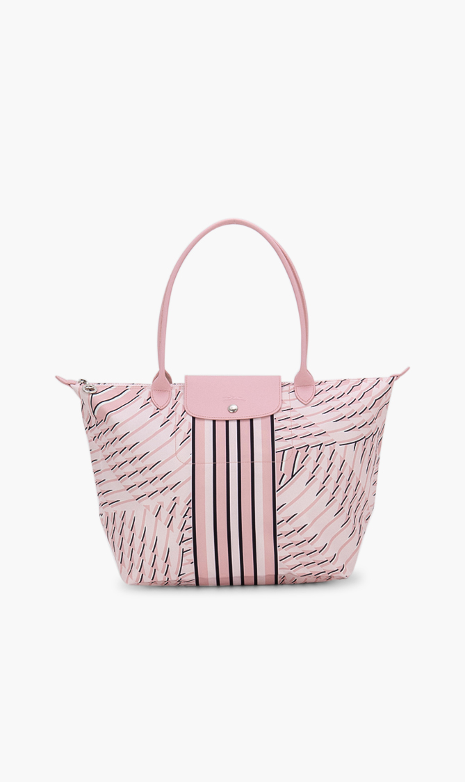 Longchamp Le Pliage Geometric Pattern Shoulder Bag