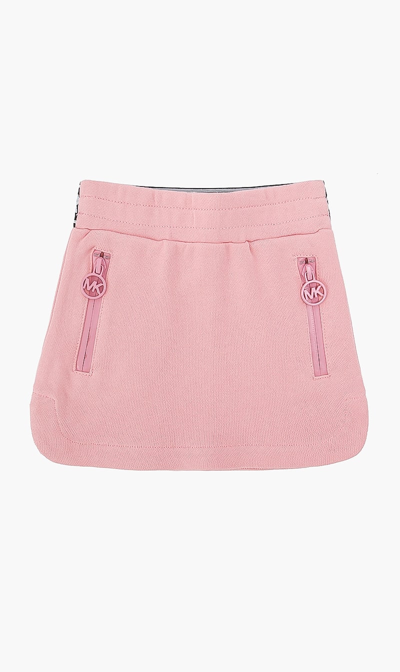 Michael Kors Pink Logo Waistband Track Skirt for Girls | The Deal Outlet
Michael Kors Pink Logo Waistband Track Skirt for Girls | The Deal Outlet