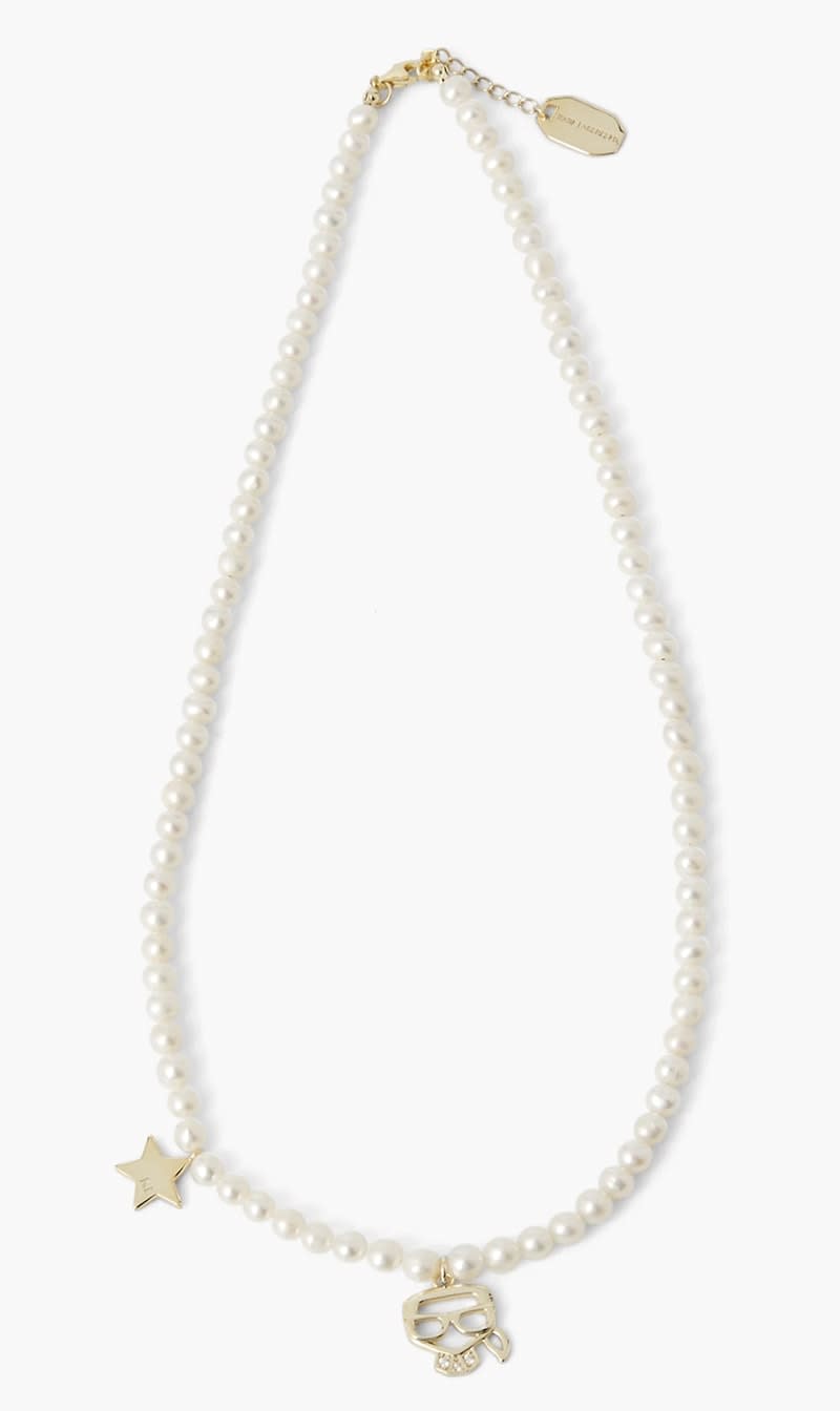 Karl Lagerfeld Gold K/ikonik Pearls Karl Necklace for Women | The Deal Outlet
Karl Lagerfeld Gold K/ikonik Pearls Karl Necklace for Women | The Deal Outlet