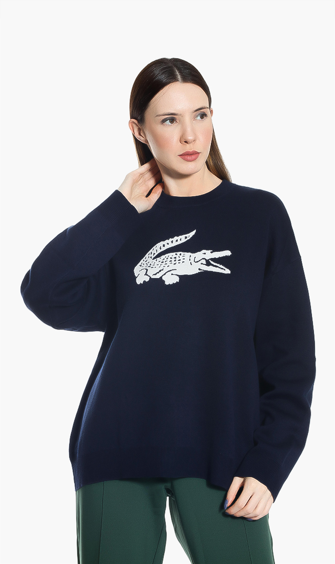 Lacoste Large Crocodile Sweatshirt