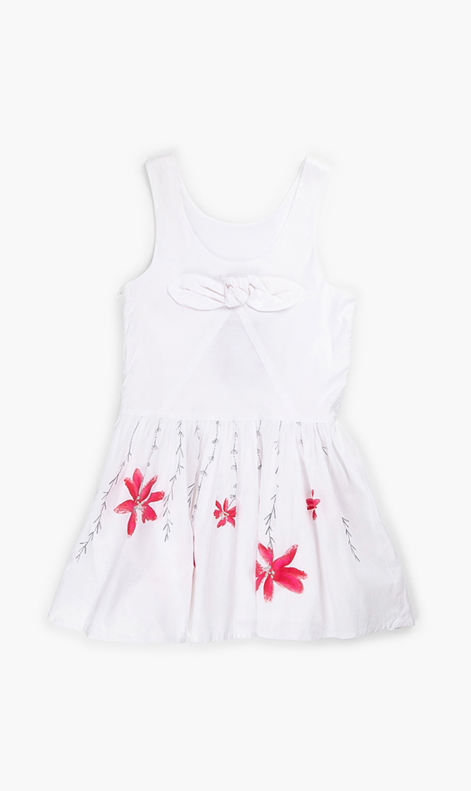 Catimini Floral Sleeveless Dress