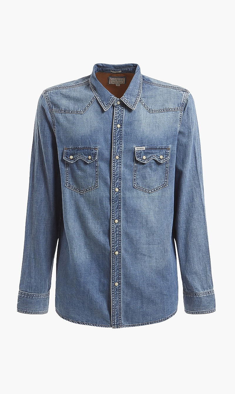 Regular Fit Denim Shirt